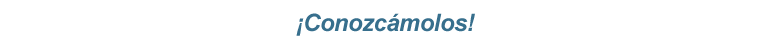 conozcamonos