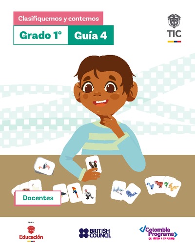 Guía 4. Clasifiquemos y contemos  1°