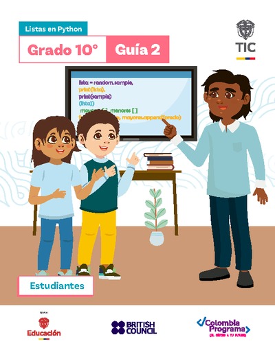 Guía 2. Arreglos con Python 10°