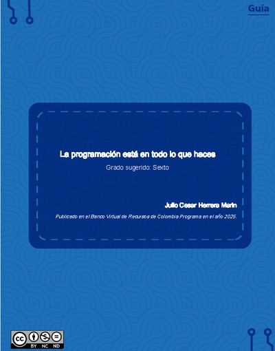 La programación está en todo lo que haces