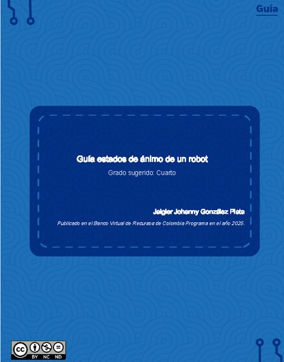 Guía estados de ánimo de un robot