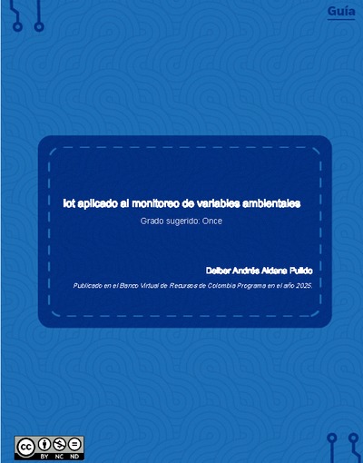 Iot aplicado al monitoreo de variables ambientales