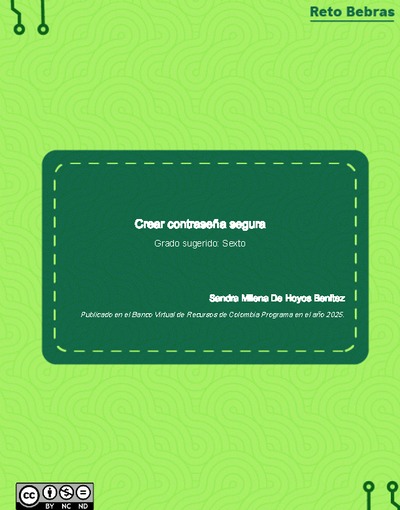 Crear contraseña segura