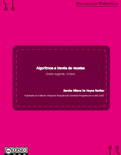 Algoritmos a través de recetas