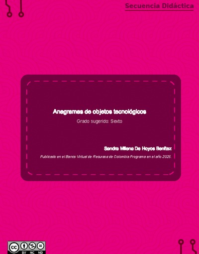 Anagramas de objetos tecnológicos