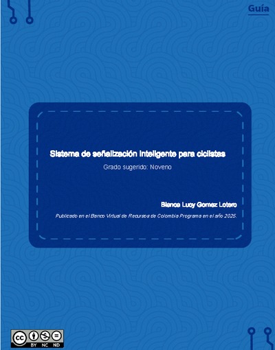 Sistema de señalización inteligente para ciclistas