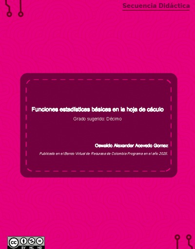 Funciones estadísticas básicas en la hoja de cáculo