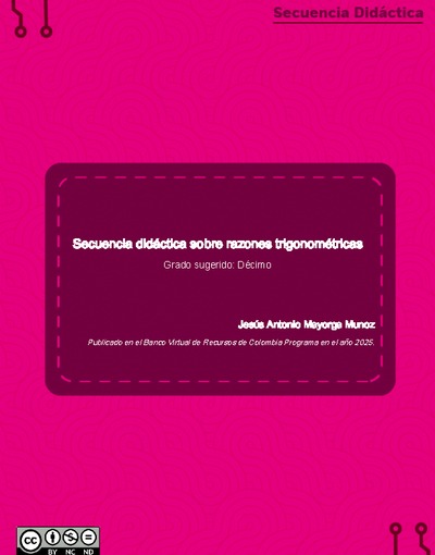 Secuencia didáctica sobre razones trigonométricas