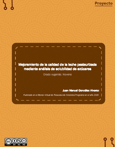Mejoramiento de la calidad de la leche pasteurizada mediante análisis de solubilidad de azúcares