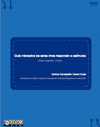 Guía interactiva los seres vivos responden a estímulos