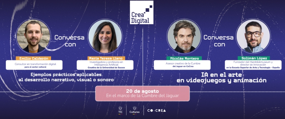 Imagen diseñada para 'Webinar Crea Digital'