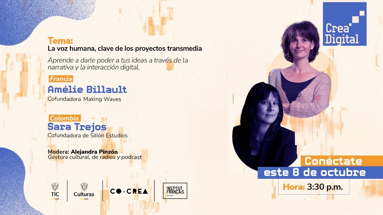 Portada de La voz humana, clave de los proyectos transmedia