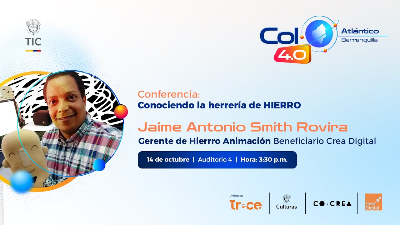 Portada de Crea Digital en Col 4.0 - Conociendo la herrería de HIERRO