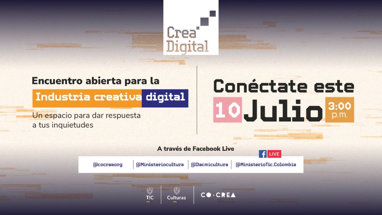 Prtada de Socialización: industria creativa digital