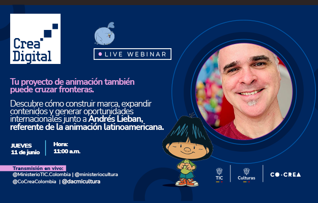 Webinar: Tu proyecto de animación también puede cruzar fronteras Webinar: Tu proyecto de animación también puede cruzar fronteras