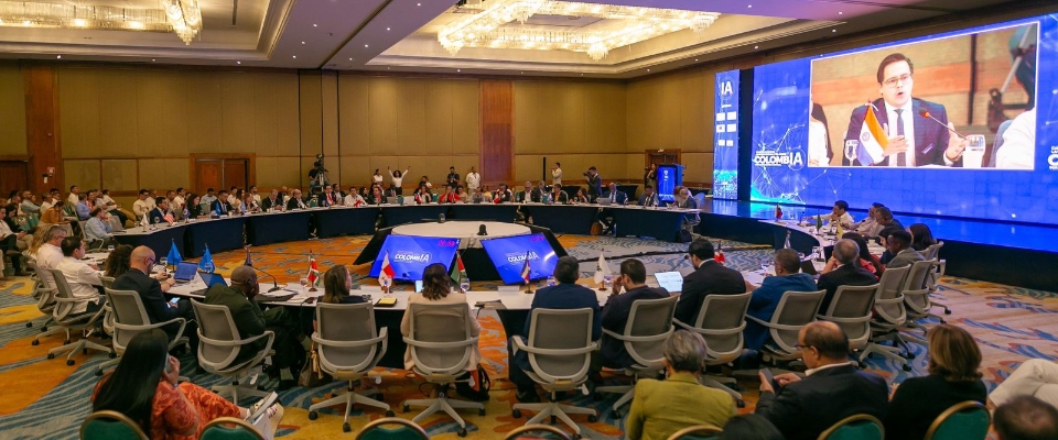 Foto de minsitros asistentes a la cumbre