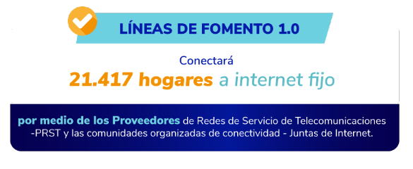 Líneas de Fomento 1.0