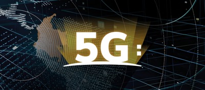 Imagen diseñada con el texto "5G"