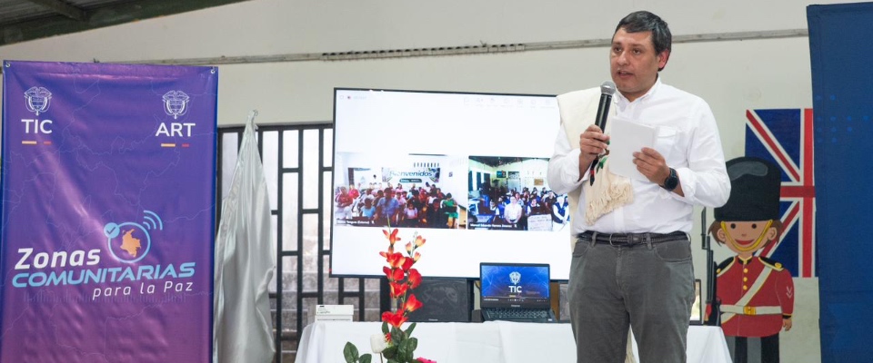 Foto del ministro TIC