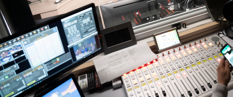 Fotografía de equipos de radio