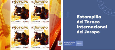 Nueva estampilla sobre el festival llanero más importante de Colombia