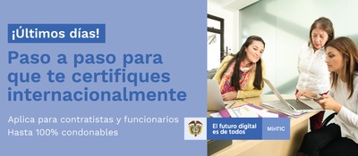 Convocatoria de capacitación en manejo de tecnología para contratistas y funcionarios del Estado del MinTIC