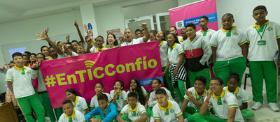 Estudiantes de San Andrés aprendieron a prevenir los riesgos asociados a los entornos digitales
