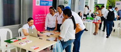 MinTIC resolvió dudas de los casanareños en la Feria de Servicios