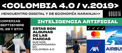 La Inteligencia Artificial será la invitada de honor a “Colombia 4.0” en Bogotá