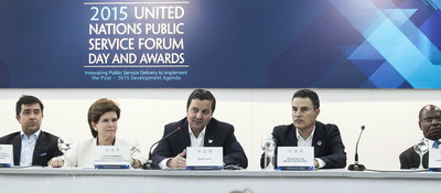 Ministro TIC - David Luna en Foro Mundial del Servicio Público de Naciones Unidas