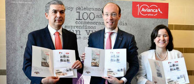 MinTIC presenta estampilla conmemorativa por los 100 años de Avianca, la aerolínea símbolo de Colombia