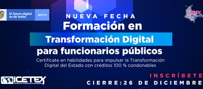  Hasta el 26 de diciembre se amplió la fecha de inscripción para acceder a créditos 100% condonables.