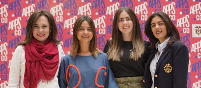 Sandra Rubio, Salua García y Martha Forero, junto a la Gerente Apps.co María del Pilar Olloqui