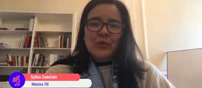 Ministra de las TIC Sylvia Constaín
