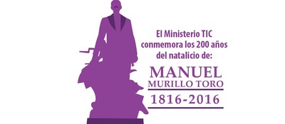 Imagen conmemorativa de Manuel Murillo Toro