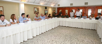 David Luna reunido con autoridades locales del Norte de Santander