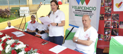 Viceministra TI - María Isabel Mejía en conmemoración del Día Nacional de la Memoria y Solidaridad con las Víctimas