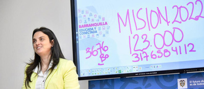 Ministra de las TIC Karen Abudinen