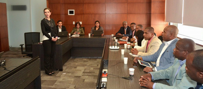 Viceministra Hoyos Turbay y Alcaldes de Nariño