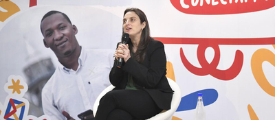 La Ministra TIC, Karen Abudinen.