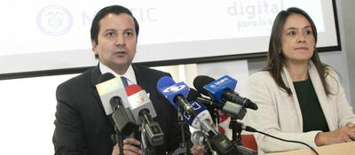 David Luna y Angela Mora