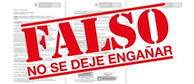 No se deje engañar