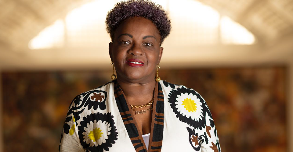 Foto de la Subdirectora de la Subdirección de Estándares y Arquitectura de Tecnologías de la Información - Lucy Estella Palacios Valoyes