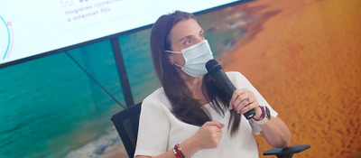 La Ministra TIC, Karen Abudinen.