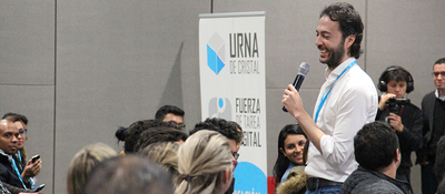 Viceministro Daniel Quintero en encuentro de equipos digitales de gobierno
