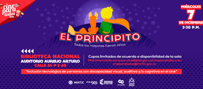Cine para Todos aterriza con "El Principito"
