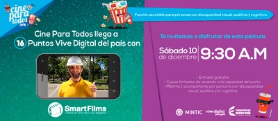 Smart Films llegará a Cine para Todos