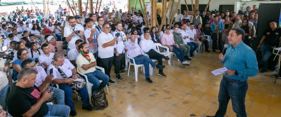Foto de beneficiarios de resguardo indigena Foto de beneficiarios de resguardo indigena