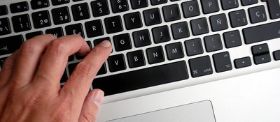Foto de una teclado de computador