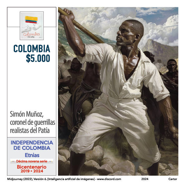 Imagen estampilla de Simón Muñoz